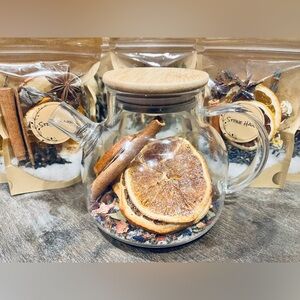 “Abundance & Prosperity” Simmer Pot & Teapot Set